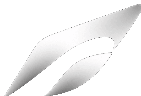 Wesbond 3D Silver Wing Emblem